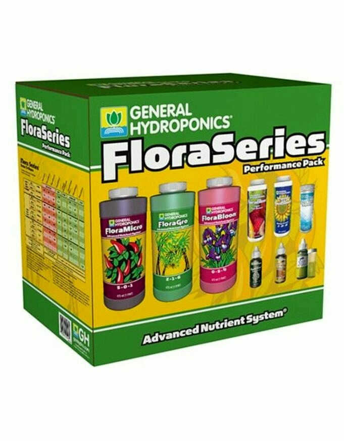 General Hydroponics Flora Series Fertilizer Nutrients Review