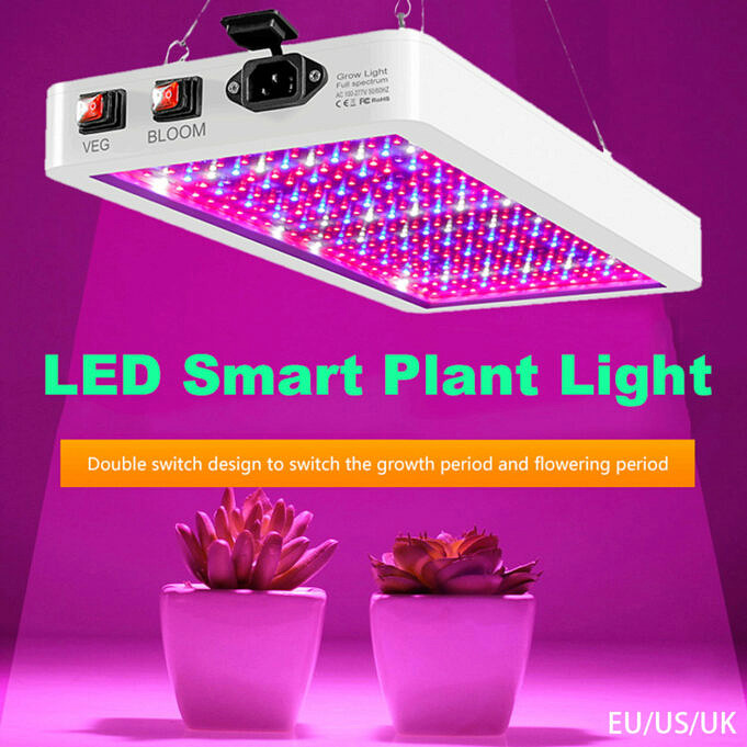 TOLYS 1000W Double Switch Led Grow Light Review